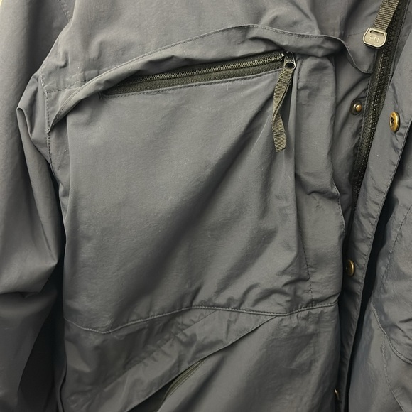 5.11 Tactical Series 2 in 1 Jacket Coat Fleece Mens Navy Blue Police Zipped Hood - Picture 3 of 15